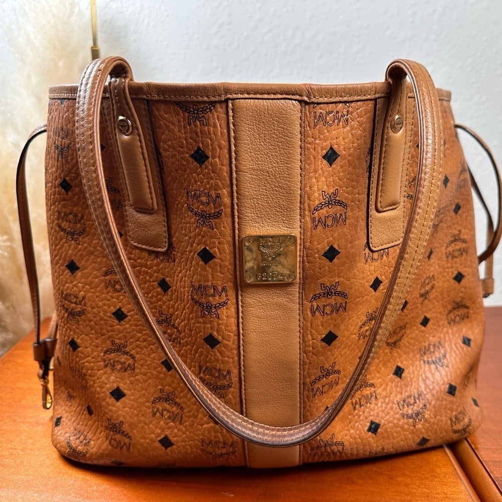 MCM Reversible Liz Vicetos Tote Bag